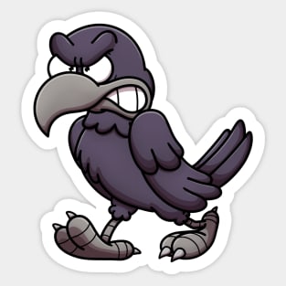 Mad Crow Sticker